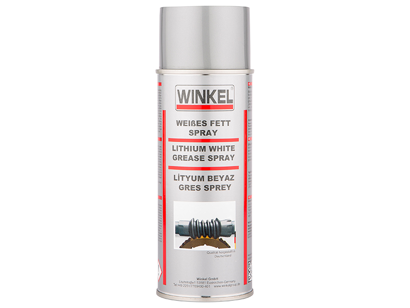 Winkel Lithium White Grease Spray, 400 ml, IMPA 450833