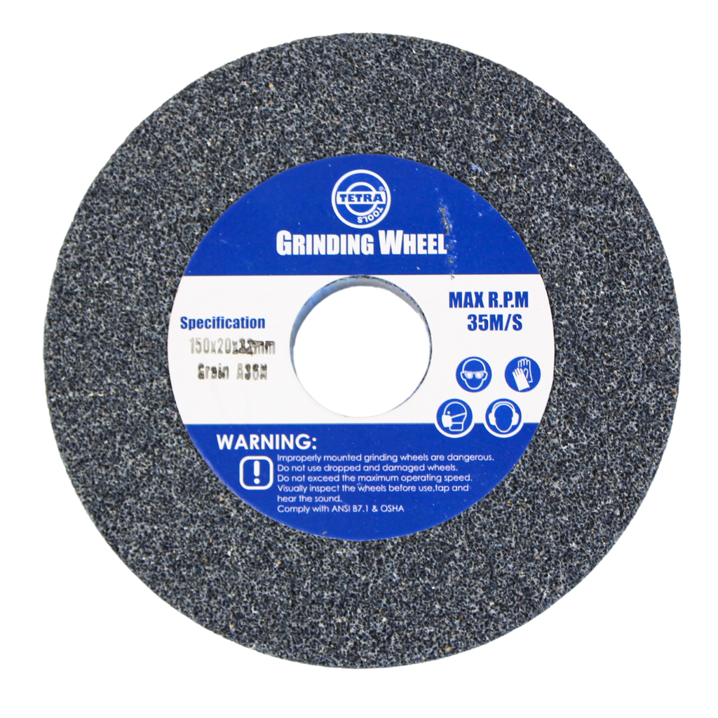 TETRA Abrasive wheel 150 x 20 mm, grit 36, hole 32 mm, IMPA 614820