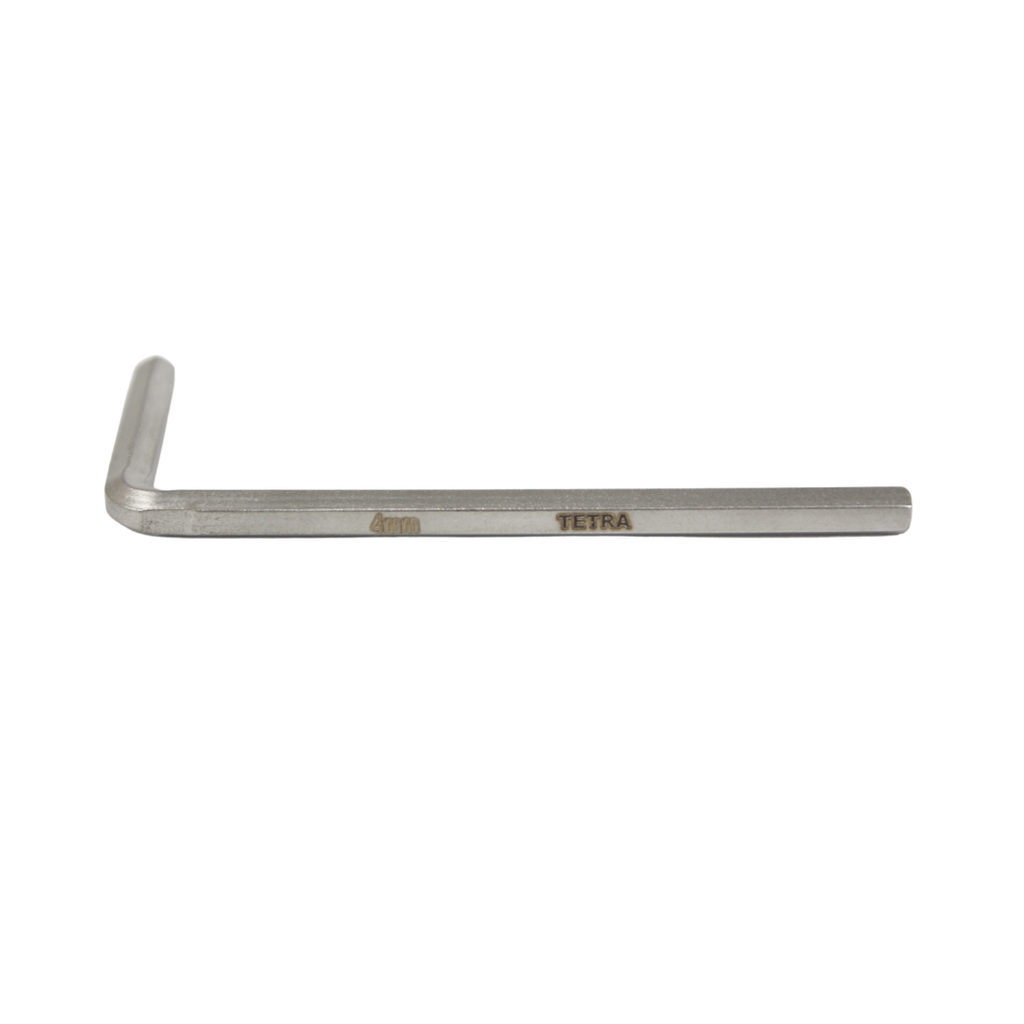 TETRA Inbussleutel 4,0 mm Roestvaststaal  IMPA 616805