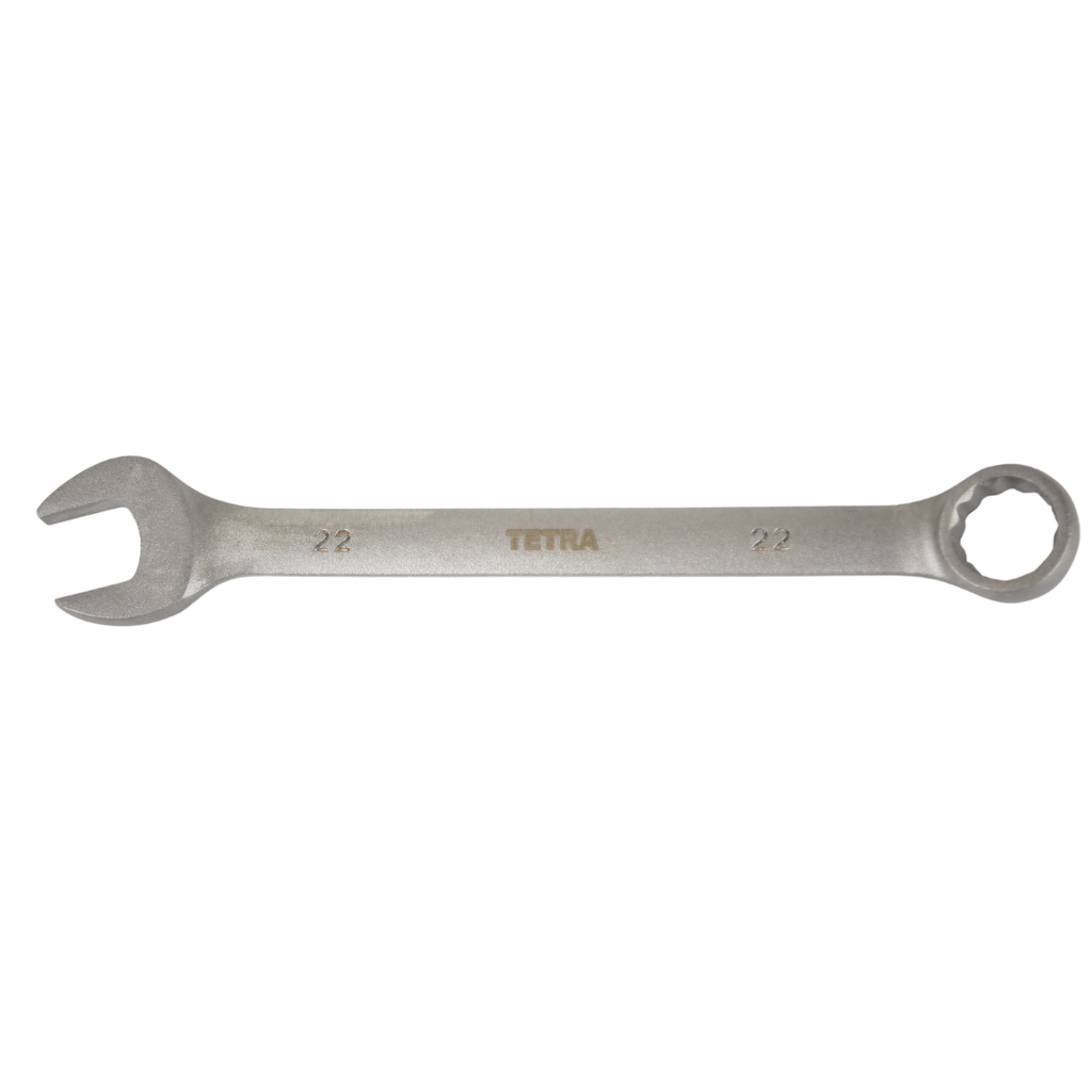 TETRA Ringsteeksleutel 22 mm Roestvaststaal IMPA 616412