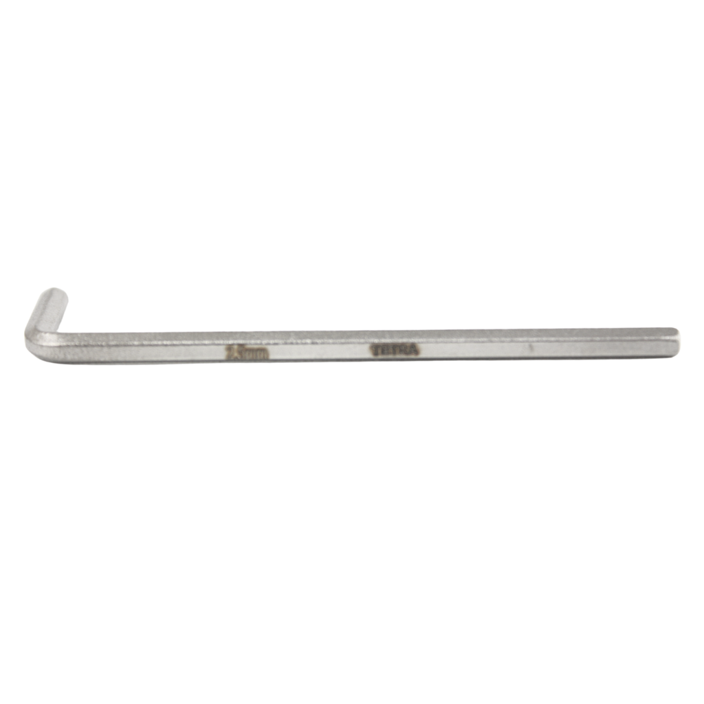 TETRA Inbussleutel 2,5 mm Roestvaststaal IMPA 616803