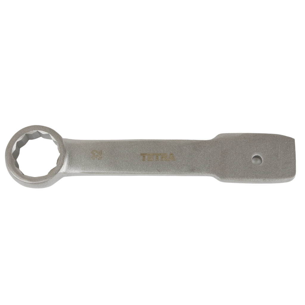 TETRA  Striking 12-point ring wrench 32 mm Stainless Steel IMPA 616088