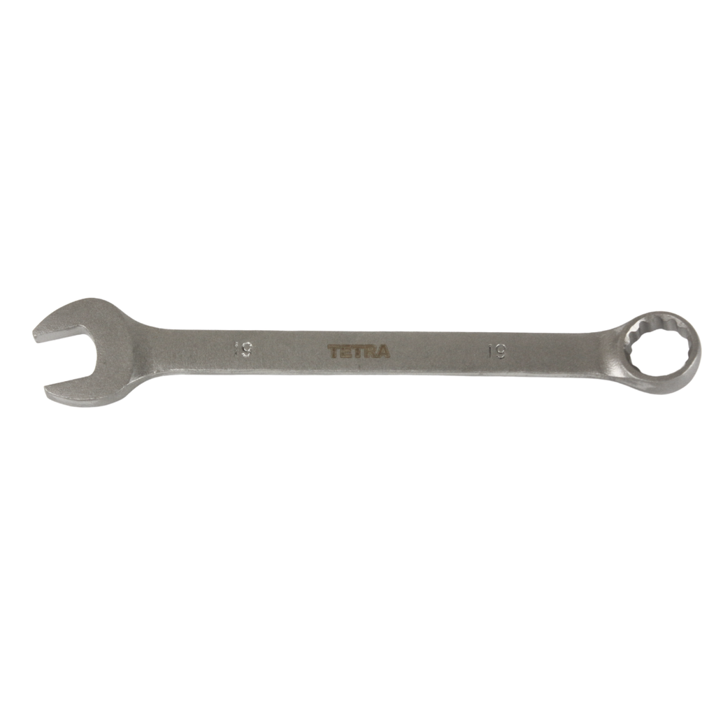 TETRA Open & 12-point box wrench 19 mm Stainless Steel IMPA 616409