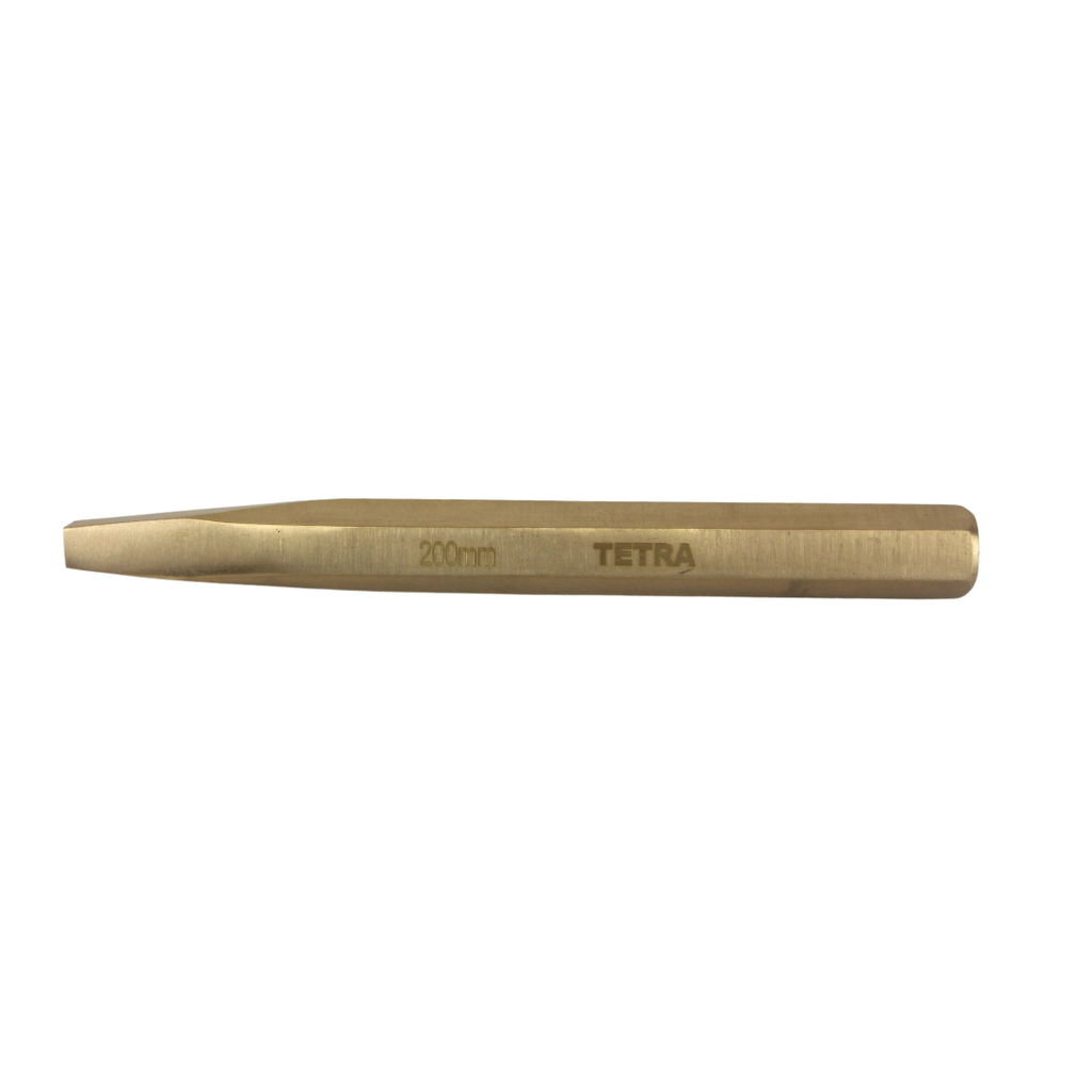 TETRA Chisel diamond point 200 mm Non-Spark Aluminium-Bronze, IMPA 615814