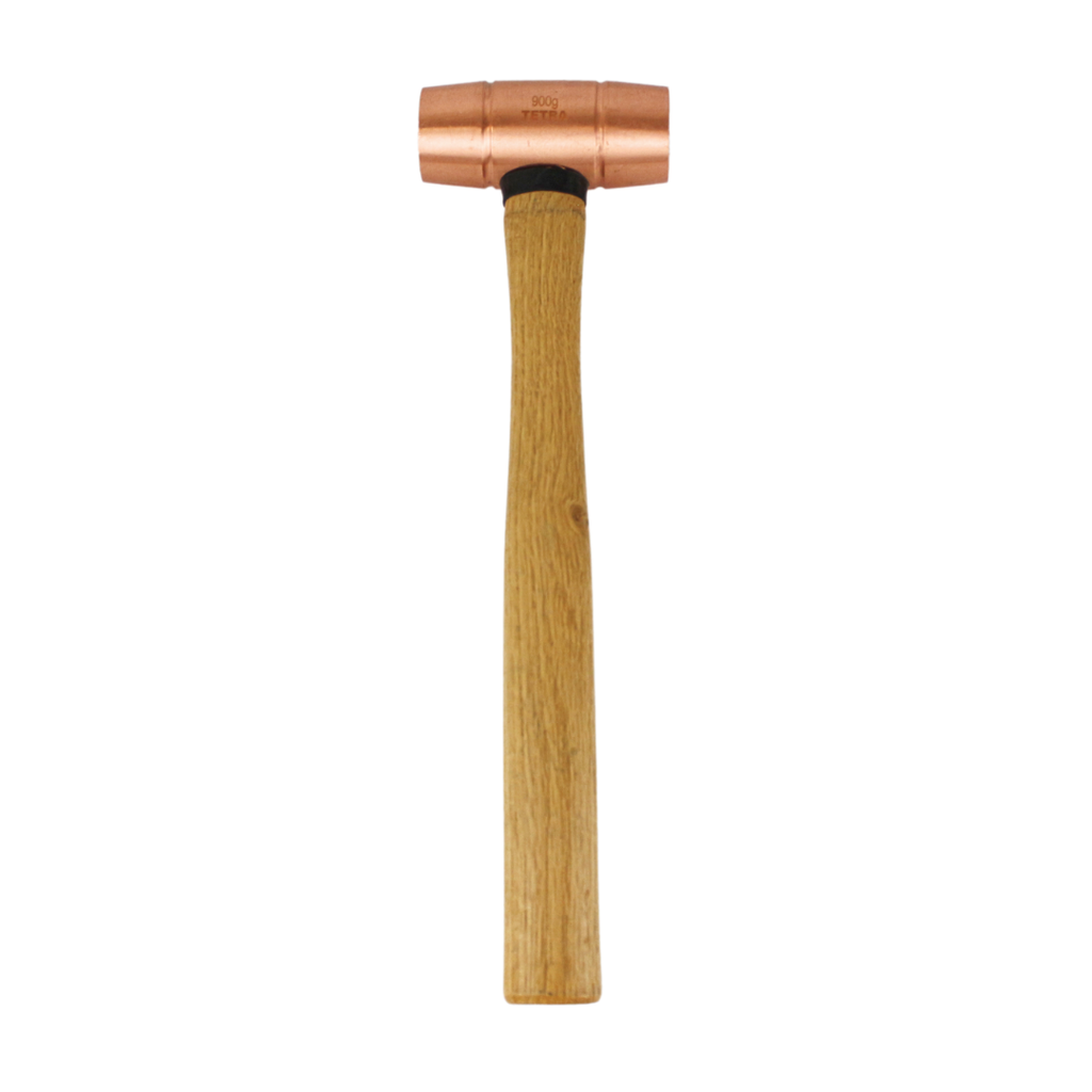 TETRA Koperen hamer met ronde kop 900gr vonkvrij IMPA 612694