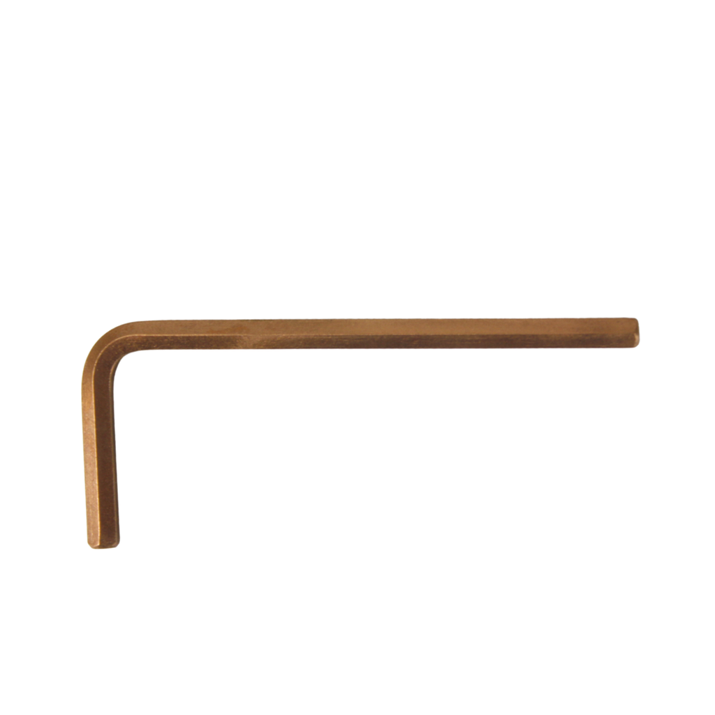 TETRA Inbussleutel 3,0mm vonkvrij Aluminium-Brons, IMPA 615691 
