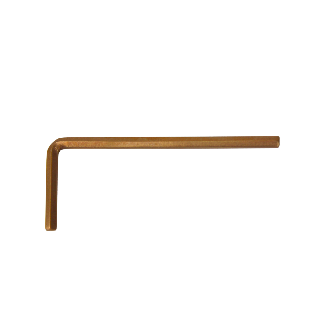 TETRA Inbussleutel 4,0mm vonkvrij Aluminium-Brons IMPA 615692
