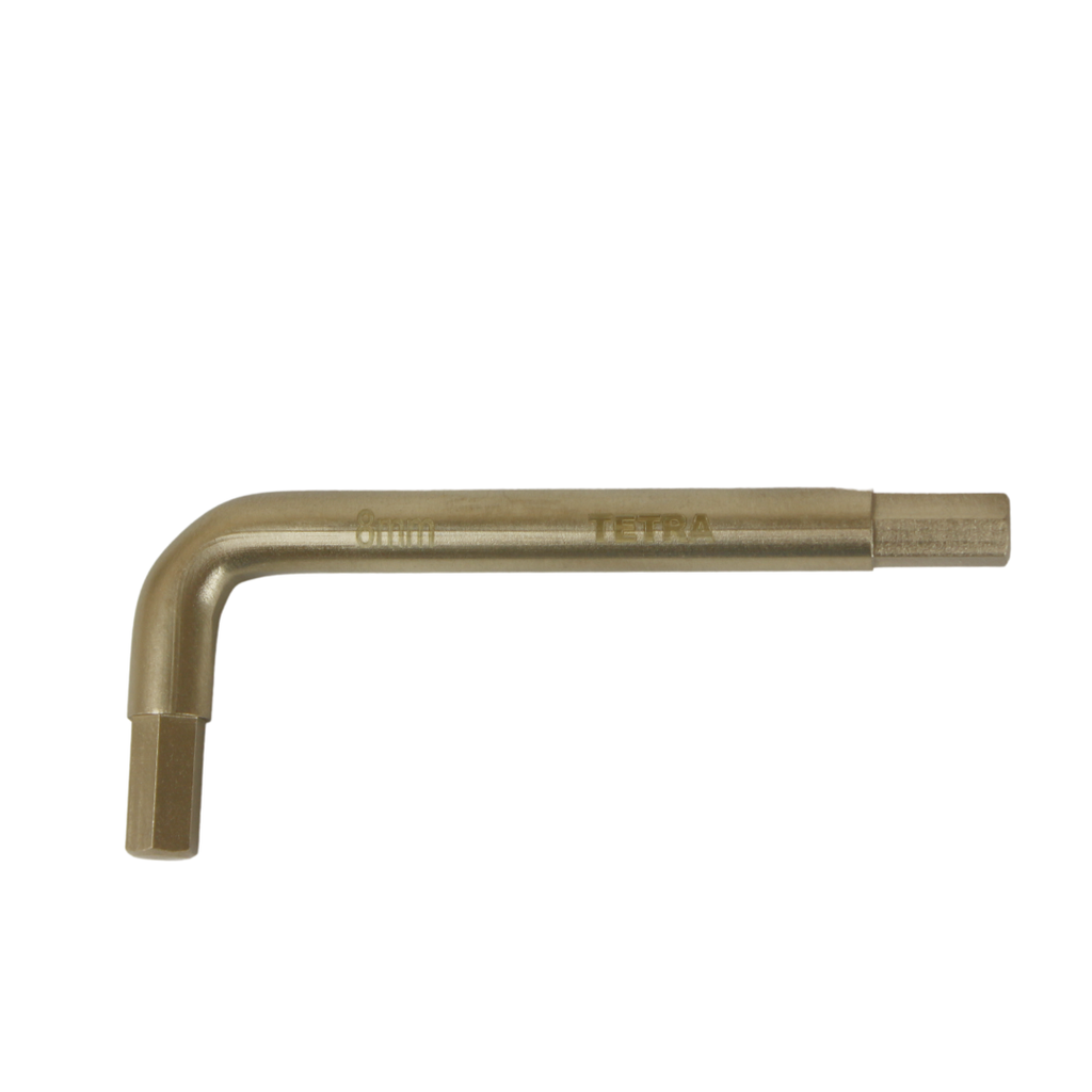 TETRA Inbussleutel 8,0mm vonkvrij Aluminium-Brons IMPA 615695 