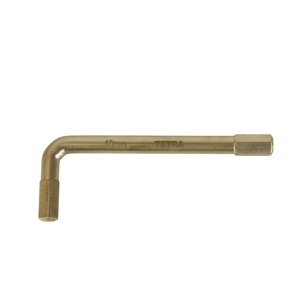 TETRA Inbussleutel 10mm vonkvrij Aluminium-Brons, IMPA 615696