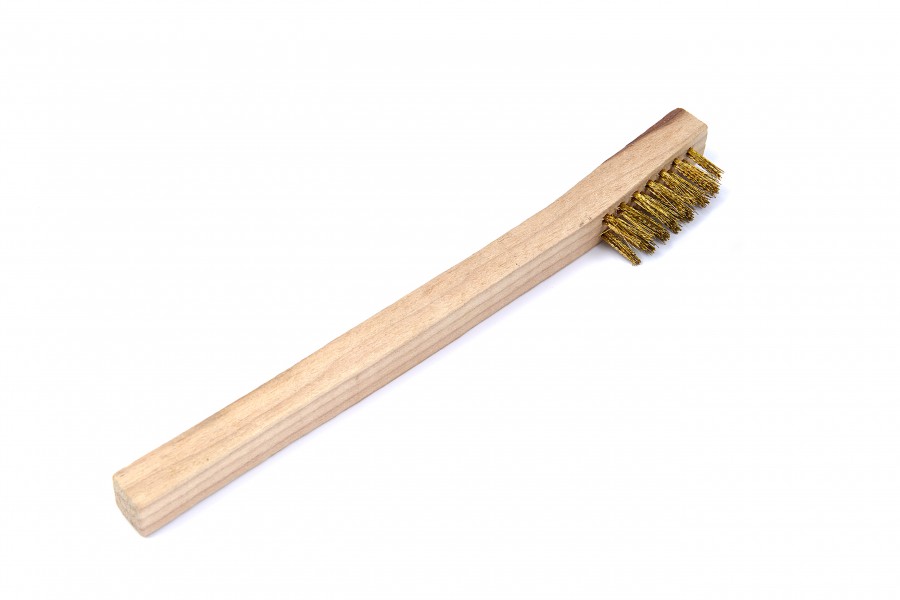 Sparkplug brush 3 rows brass IMPA 510667