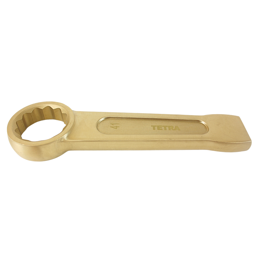 TETRA Striking 12-point ring wrench 41 mm Non-Spark Aluminium-Bronze, IMPA 615593