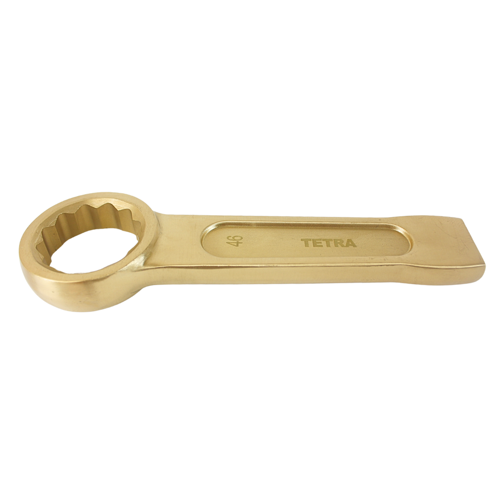 TETRA Striking 12-point ring wrench 46 mm Non-Spark Aluminium-Bronze, IMPA 615594