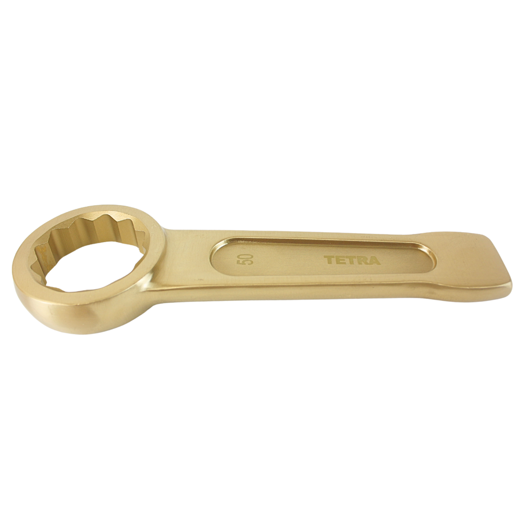 TETRA Striking 12-point ring wrench 50 mm Non-Spark Aluminium-Bronze, IMPA 615595