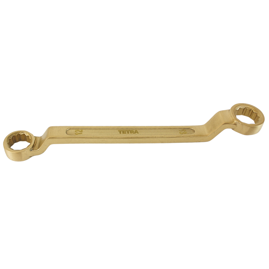 TETRA 12-point double end wrench 12 x 13 mm Non-Spark Aluminium-Bronze