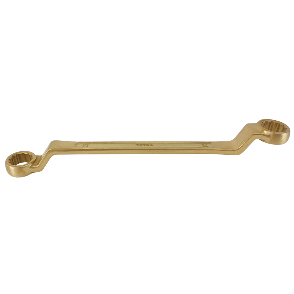 TETRA12-point double end wrench 22 x 24 mm Non-Spark Aluminium-Bronze, IMPA 615525