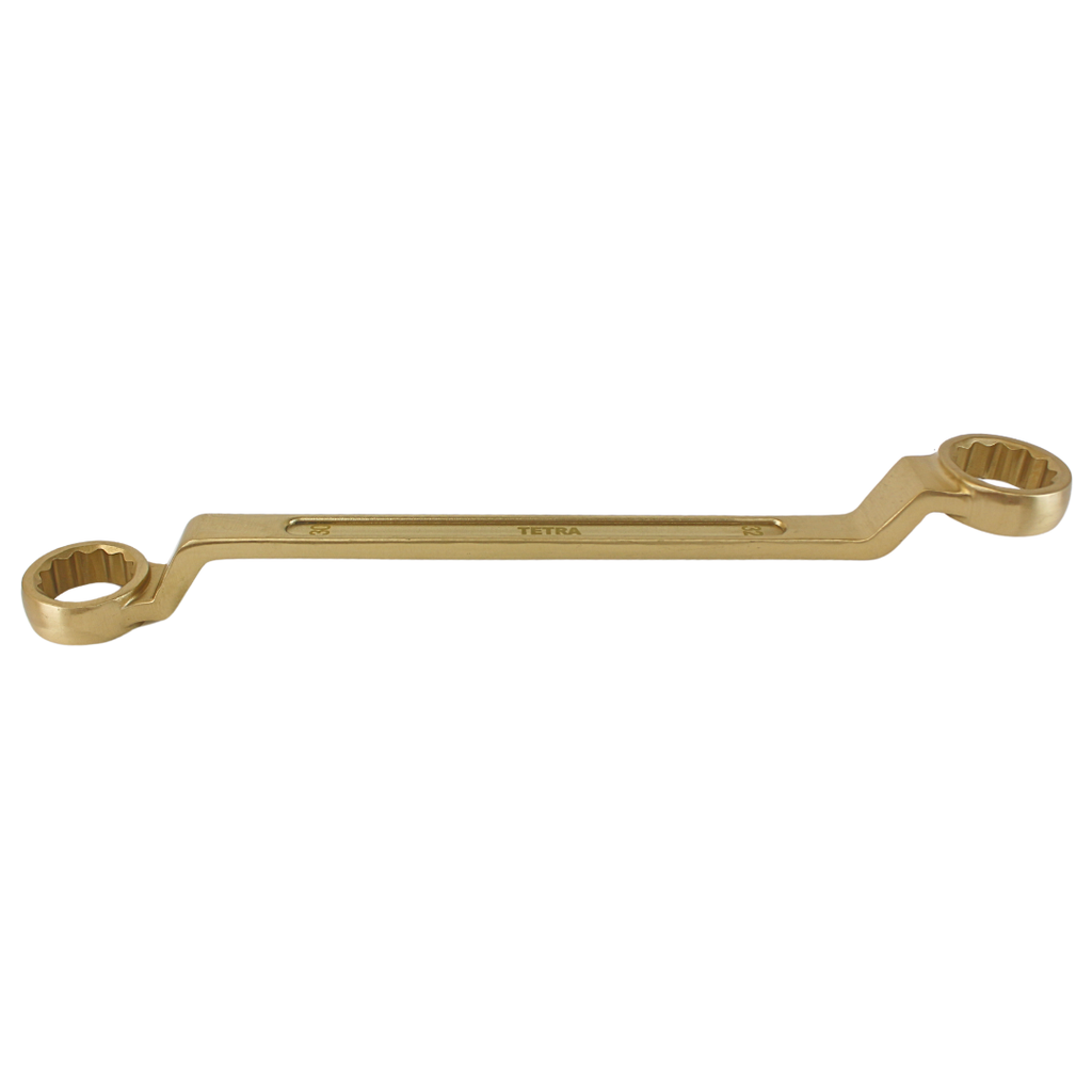 TETRA 12-point double end wrench 30 x 32 mm Non-Spark Aluminium-Bronze, IMPA 615550