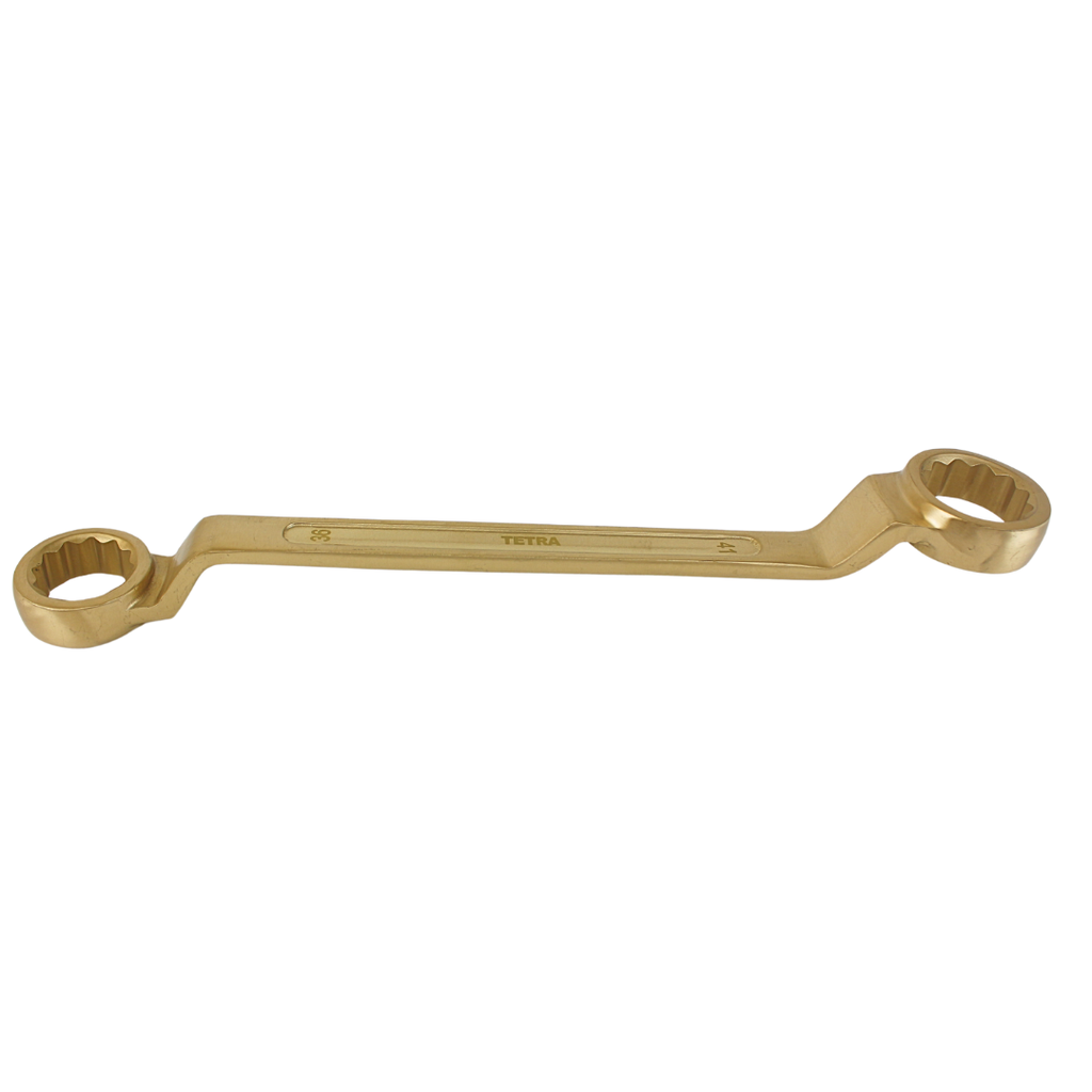 TETRA 12-point double end wrench 36 x 41 mm Non-Spark Aluminium-Bronze, IMPA 615523