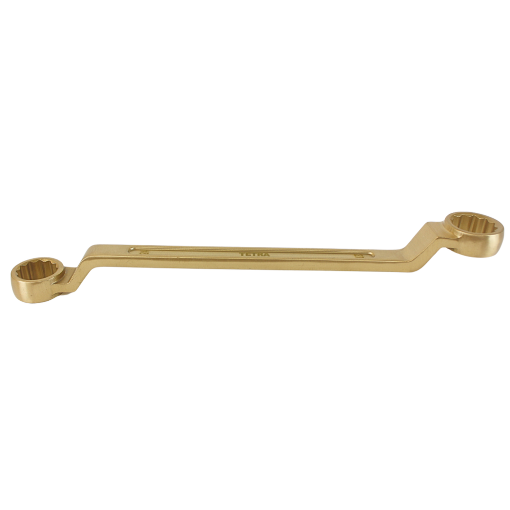TETRA 12-point double end wrench 24 x 27 mm Non-Spark Aluminium-Bronze