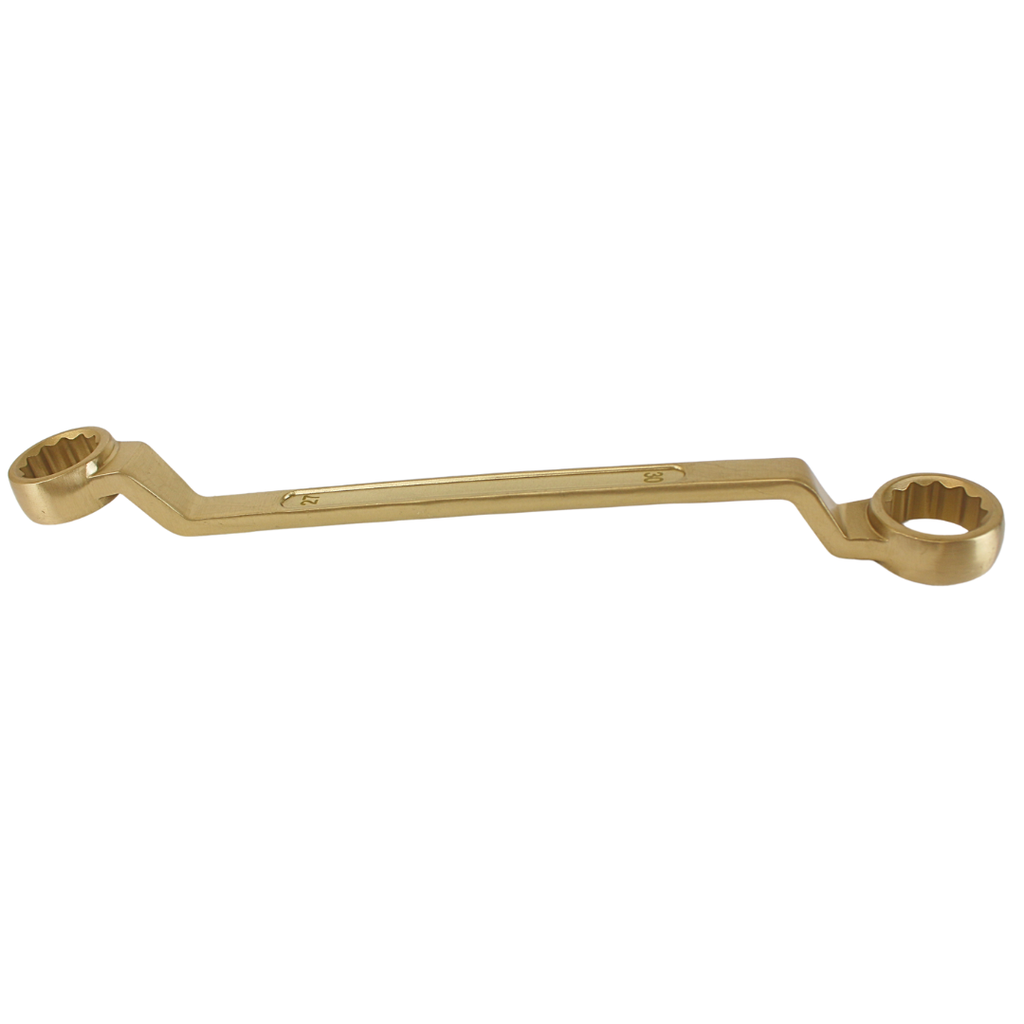 TETRA 12-point double end wrench 27 x 30 mm Non-Spark Aluminium-Bronze