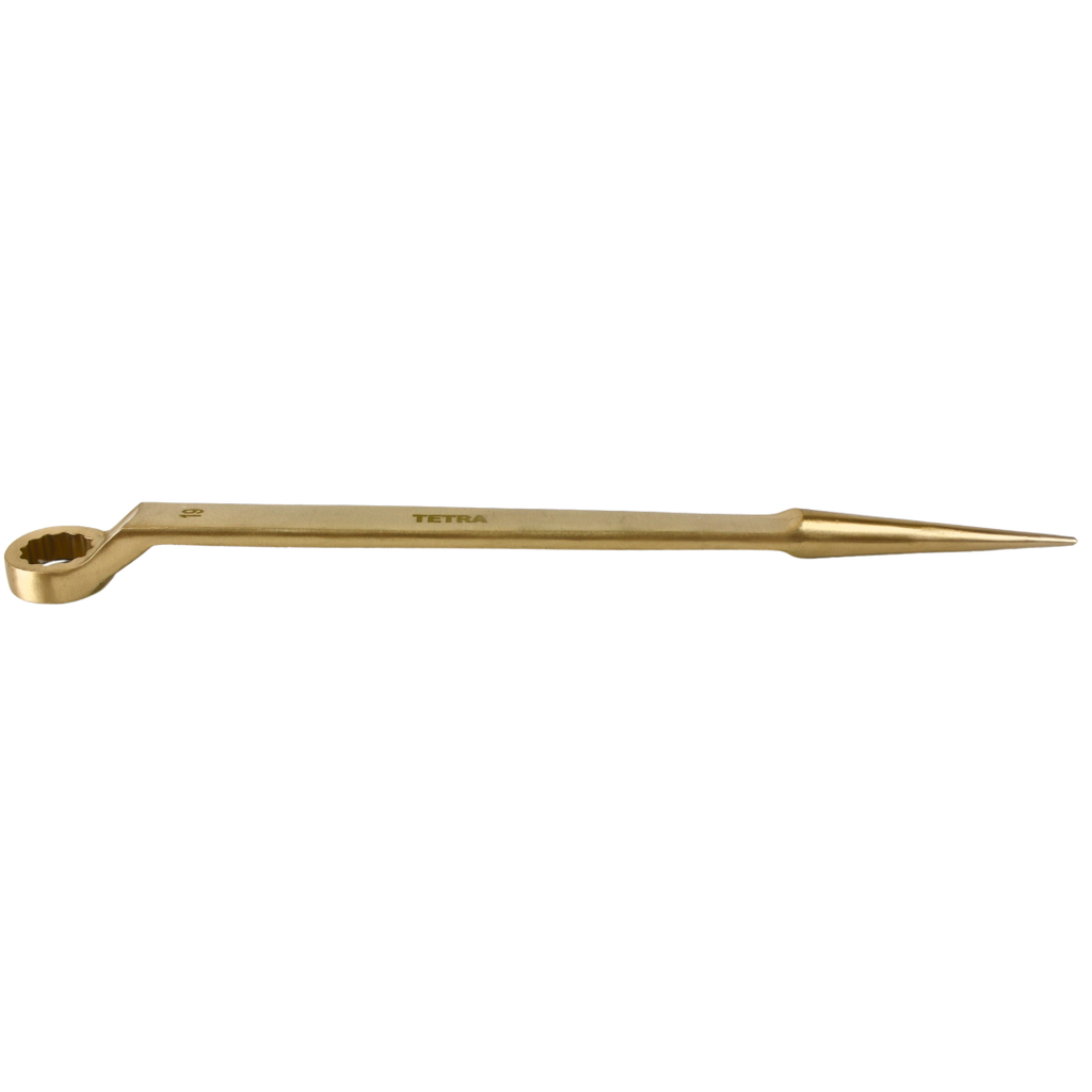 TETRA Wrench 12-point and spud end 19 mm Non-Spark Aluminium-Bronze