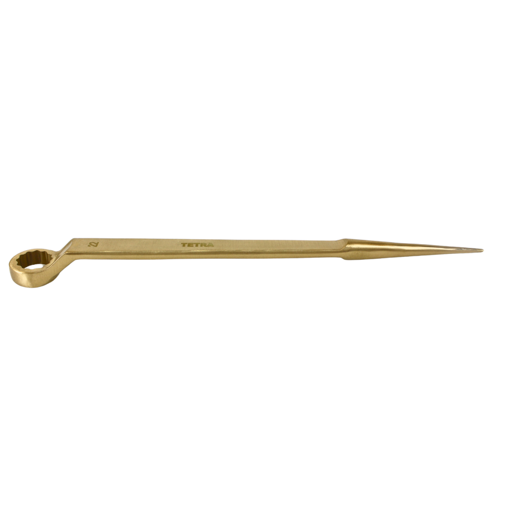 TETRA Wrench 12-point and spud end 22 mm Non-Spark Aluminium-Bronze