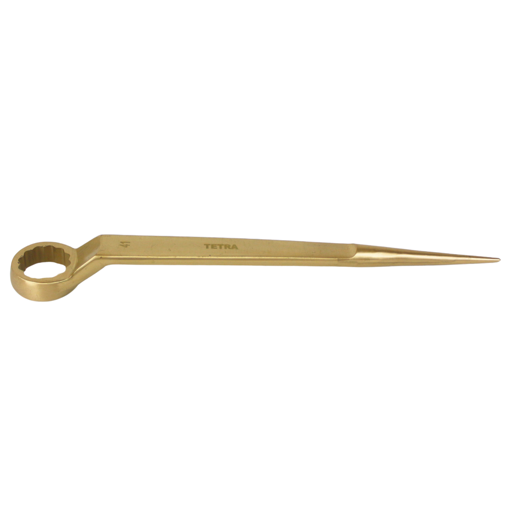 TETRA Wrench 12-point and spud end 41 mm Non-Spark Aluminium-Bronze, IMPA 615556