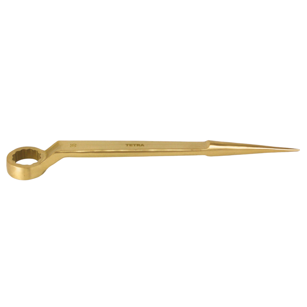 TETRA Wrench 12-point and spud end 35 mm Non-Spark Aluminium-Bronze, IMPA 615555