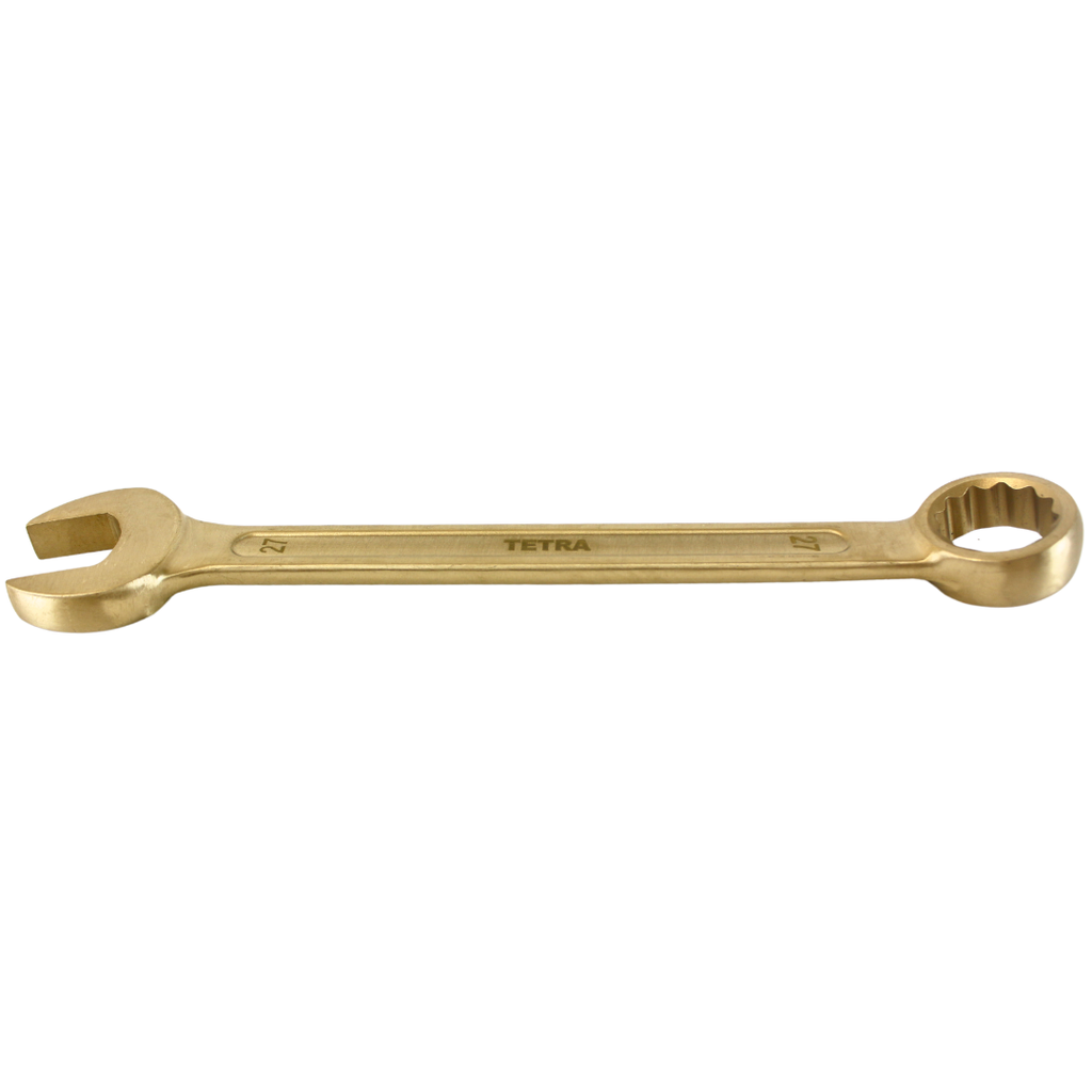 TETRA Wrench Open & 12-point box 27 mm Non-Spark Aluminium-Bronze