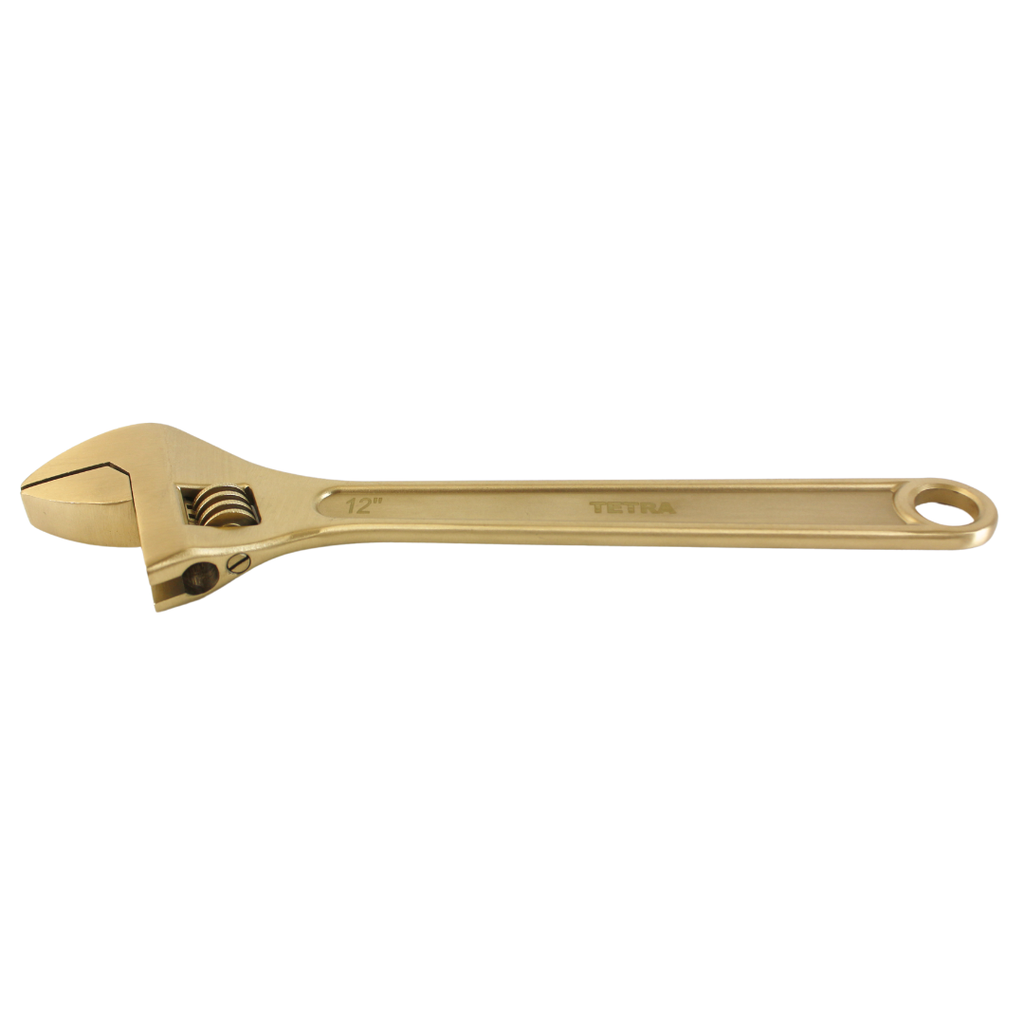 TETRA Wrench Adjustable 300 mm Non-Spark Aluminium-Bronze, IMPA 615618