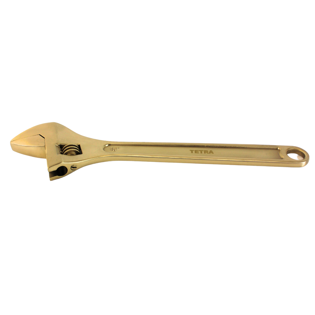 TETRA Schroefsleutel verstelbaar 375mm vonkvrij Aluminium-Brons, IMPA 615619