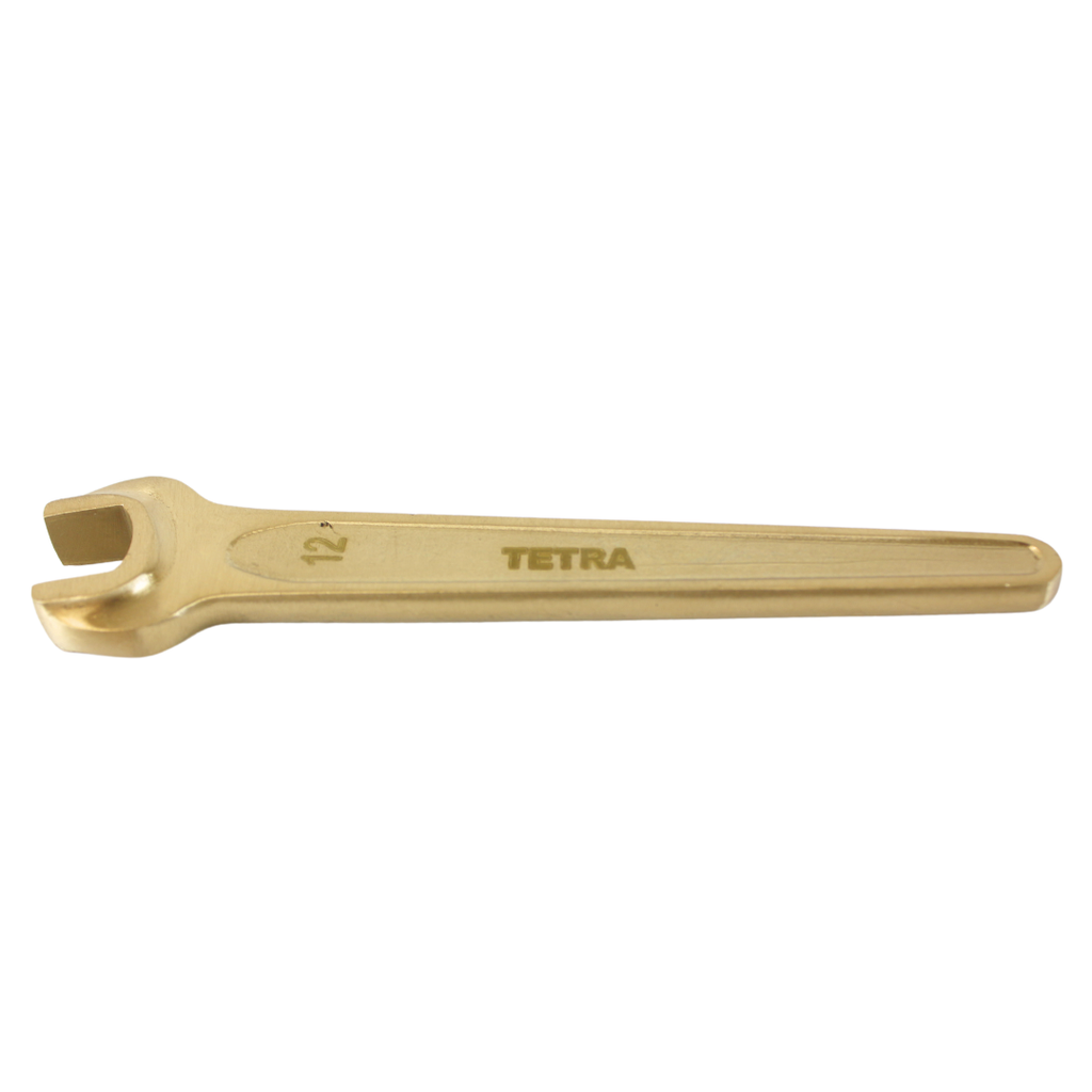 TETRA Wrench Single Open End 12 mm Non-Spark Aluminium-Bronze, IMPA 615403