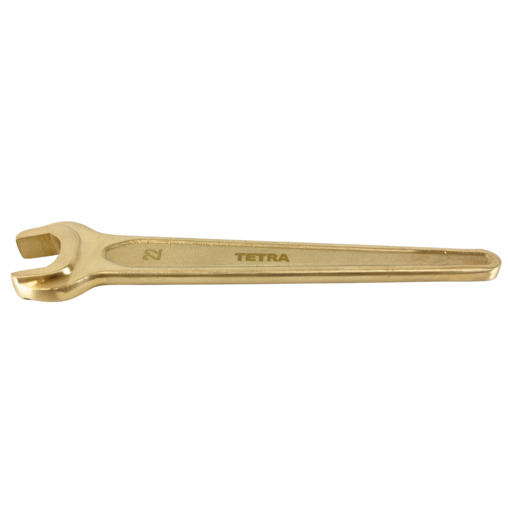 TETRA Wrench Single Open End 22 mm Non-Spark Aluminium-Bronze, IMPA 615419