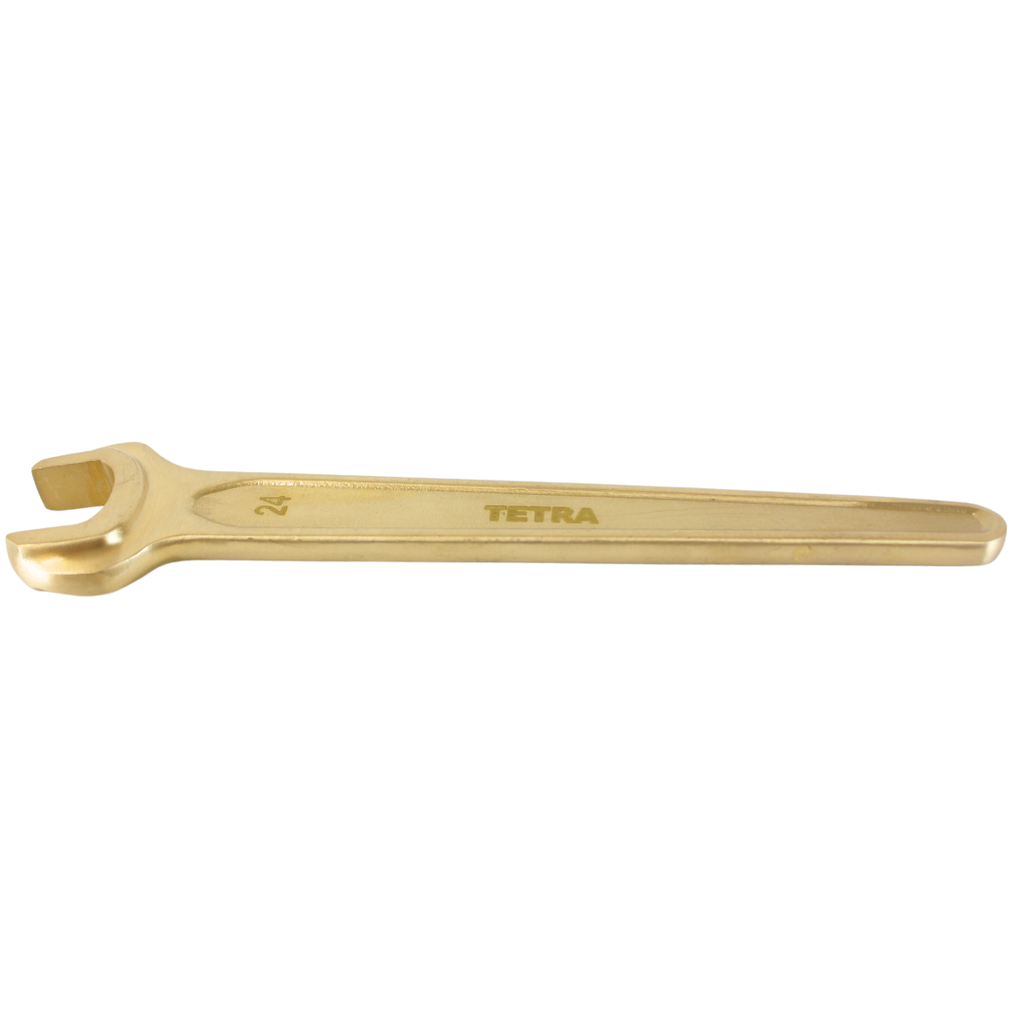 TETRA Wrench Single Open End 24 mm Non-Spark Aluminium-Bronze, IMPA 615420