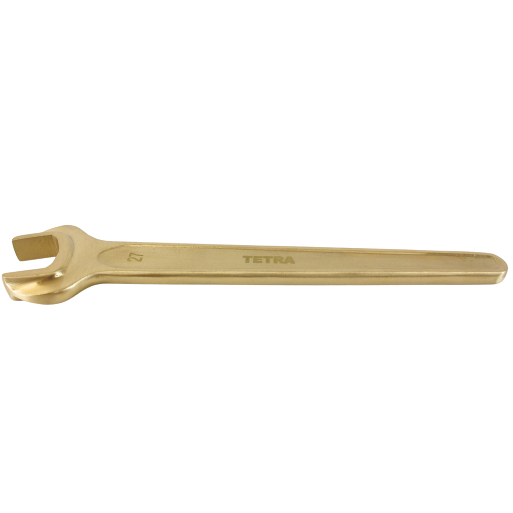 TETRA Wrench Single Open End 27mm Non-Spark Aluminium-Bronze, IMPA 615438