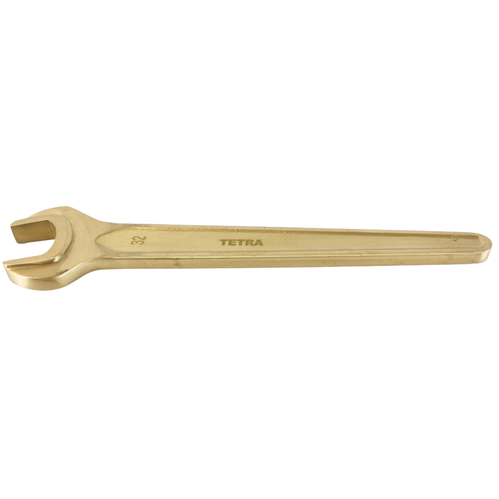 TETRA Wrench Single Open End 32mm Non-Spark Aluminium-Bronze, IMPA 615410