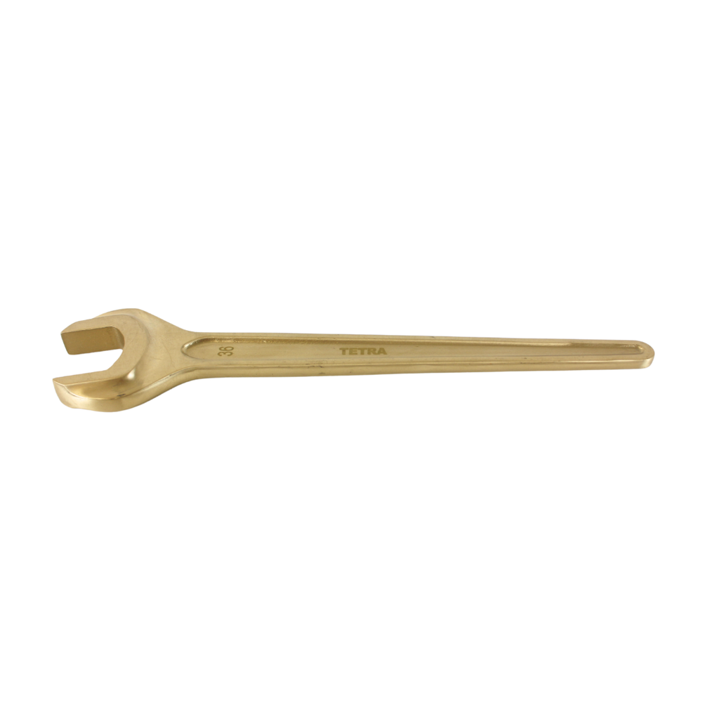 TETRA Wrench Single Open End 36 mm Non-Spark Aluminium-Bronze, IMPA 615440