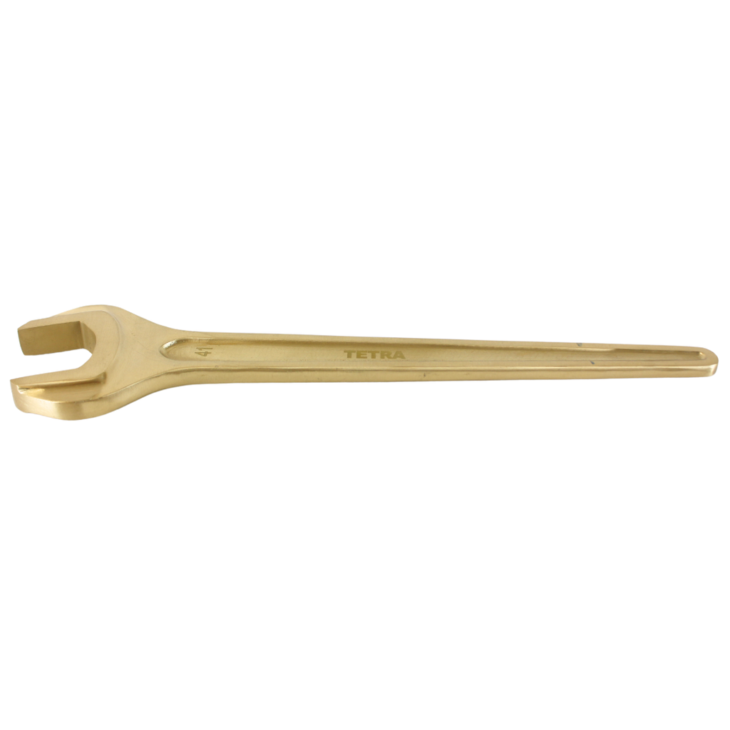 TETRA Wrench Single Open End 41 mm Non-Spark Aluminium-Bronze, IMPA 615413