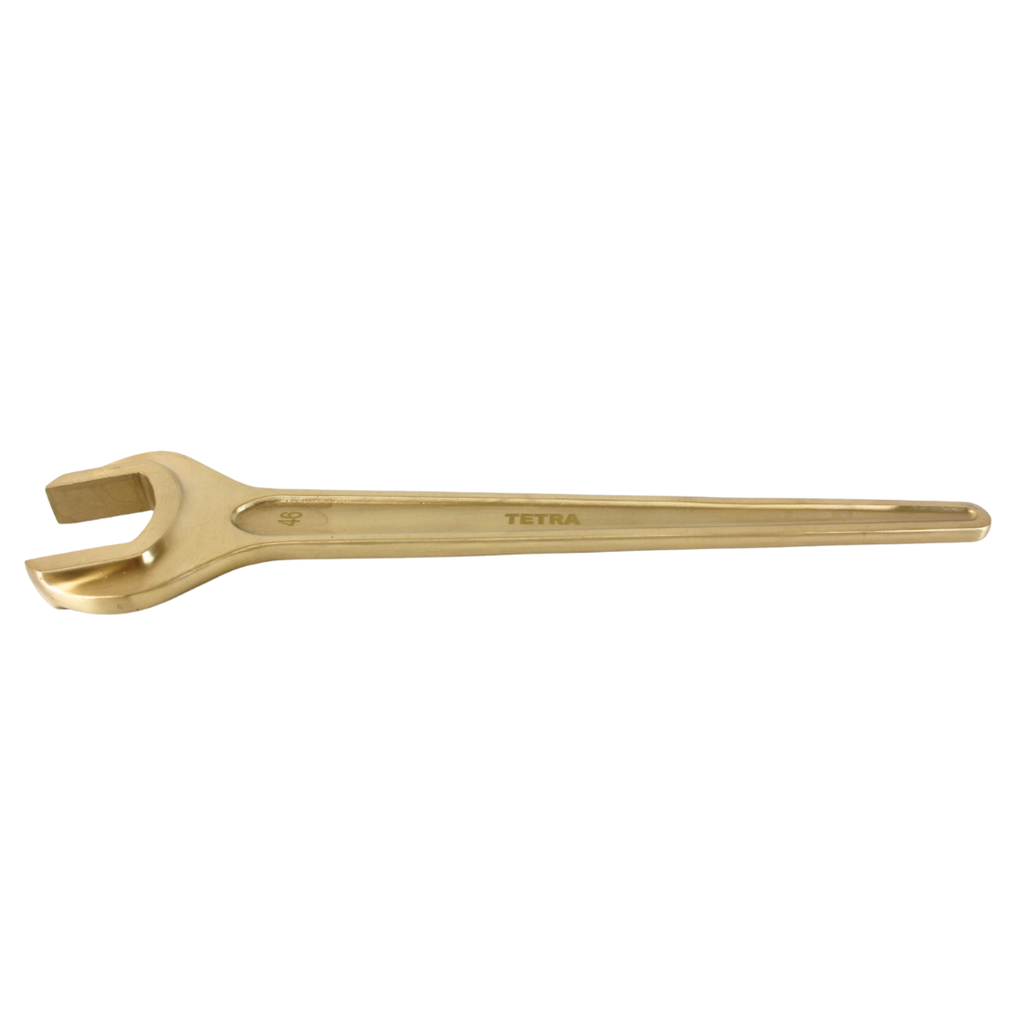 TETRA Wrench Single Open End 46 mm Non-Spark Aluminium-Bronze, IMPA 615414