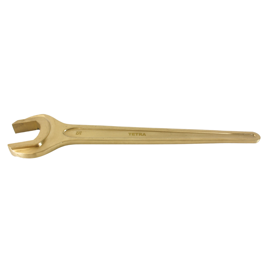 TETRA Wrench Single Open End 50 mm Non-Spark Aluminium-Bronze, IMPA 615415