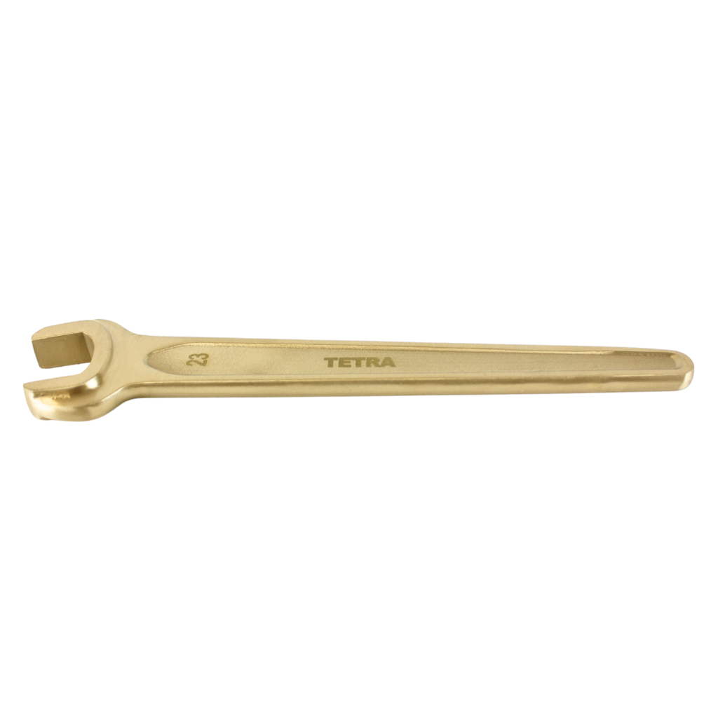 TETRA Wrench Single Open End 23 mm Non-Spark Aluminium-Bronze, IMPA 615407