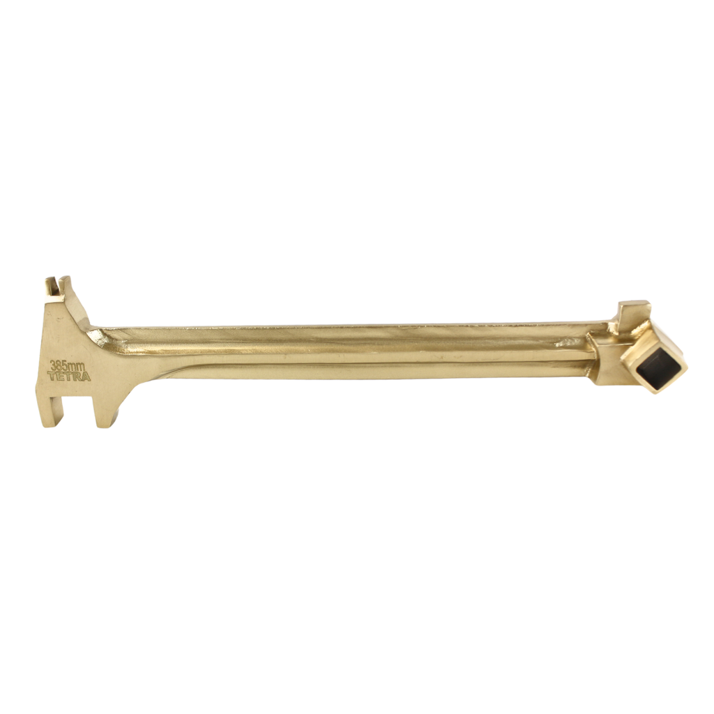 TETRA Vatensleutel, 385mm vonkvrij Aluminium-Brons, IMPA 615936