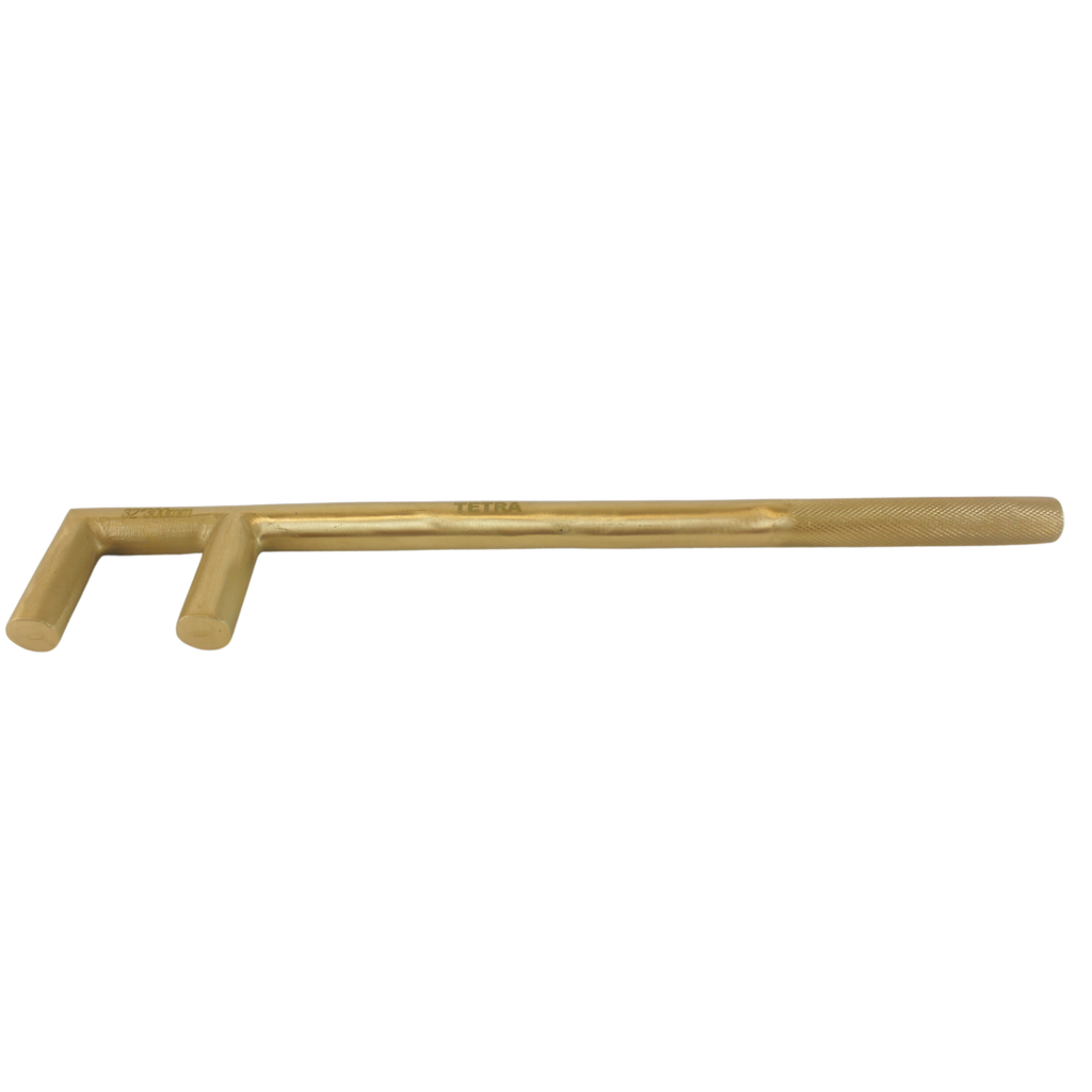 TETRA Handwielsleutel 300 x 32 mm, F-type, vonkvrij Aluminium-Brons, IMPA 615940