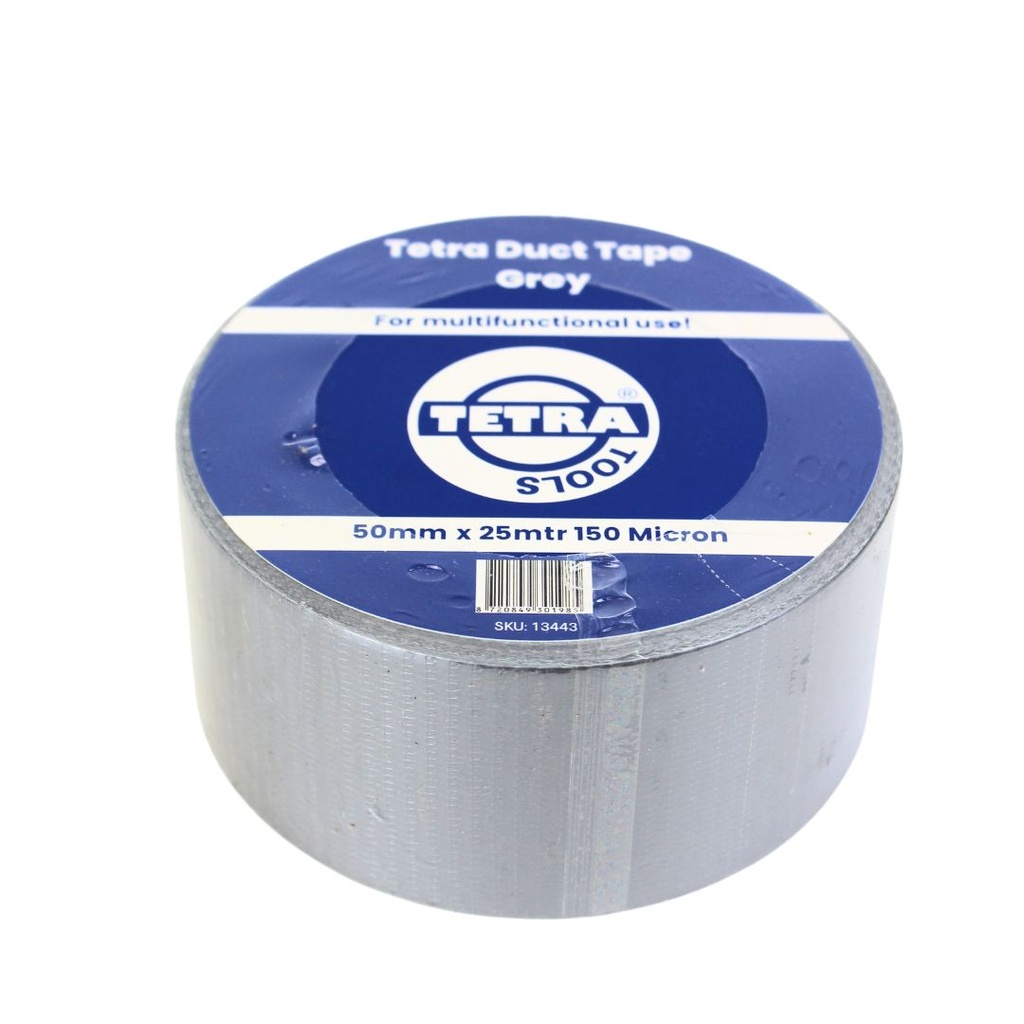TETRA Duct Tape 50mmx25mtr grijs, 150 Micron , IMPA 471283