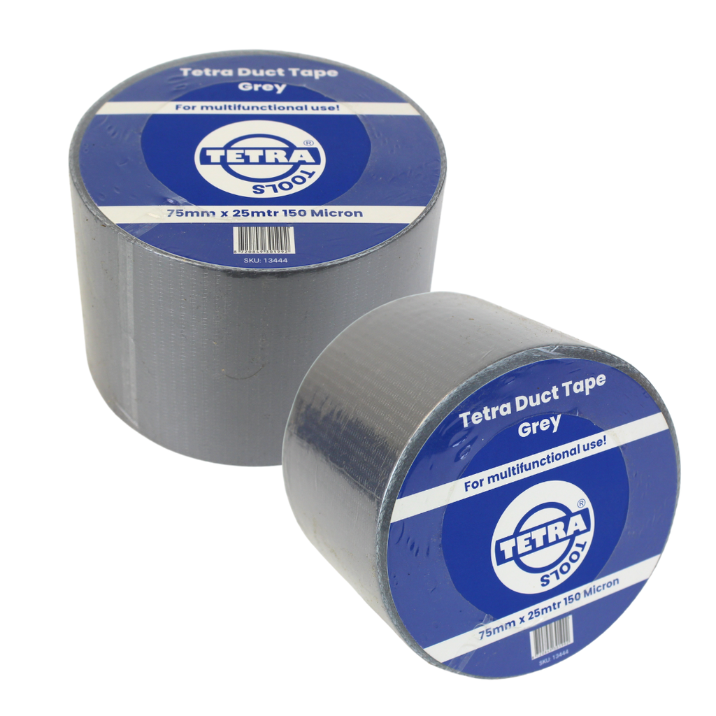 TETRA Duct Tape 75mmx25mtr grey, 150 Micron , IMPA 471285