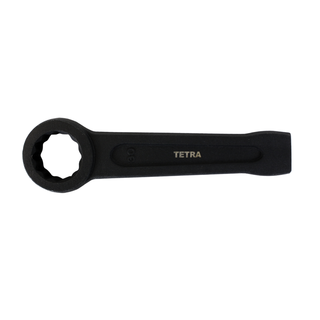 TETRA Striking wrench 30 mm, 12-Point Ring, DIN 7444, IMPA 611101