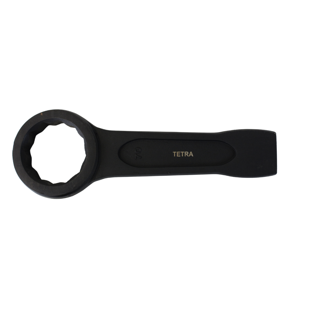 TETRA Striking wrench 70 mm. 12-Point Ring. DIN 7444 IMPA 61115