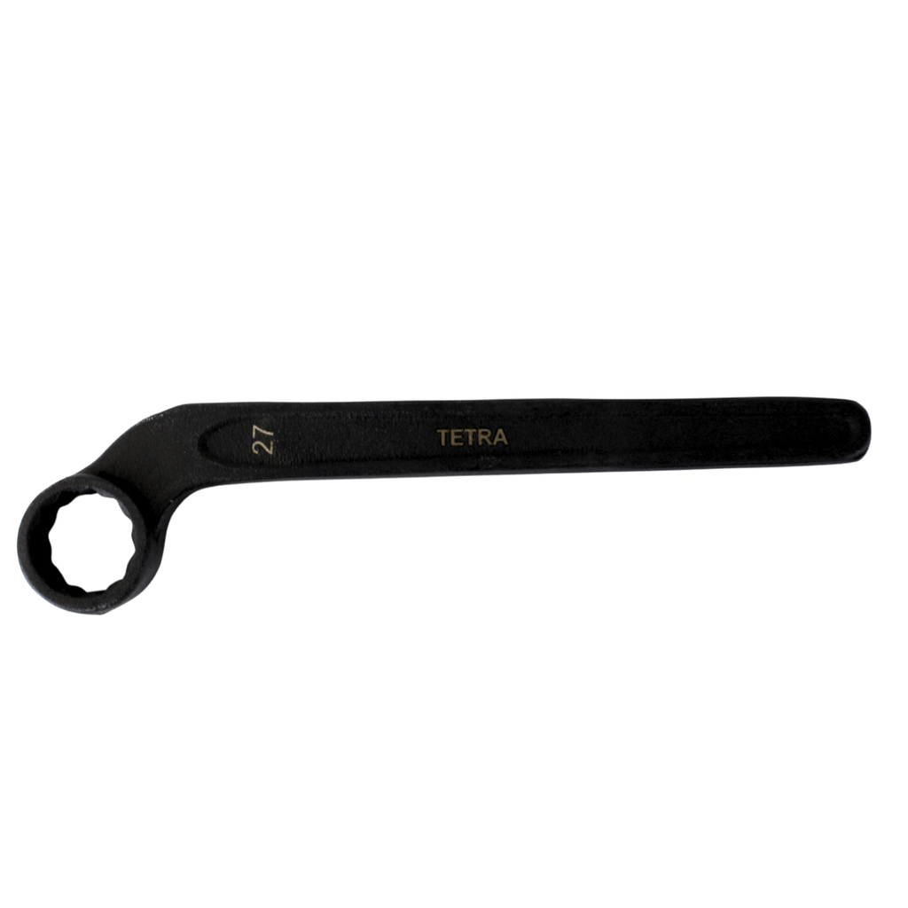 TETRA Ringsleutel plat gebogen 27 mm, 12-Kant, IMPA 610663