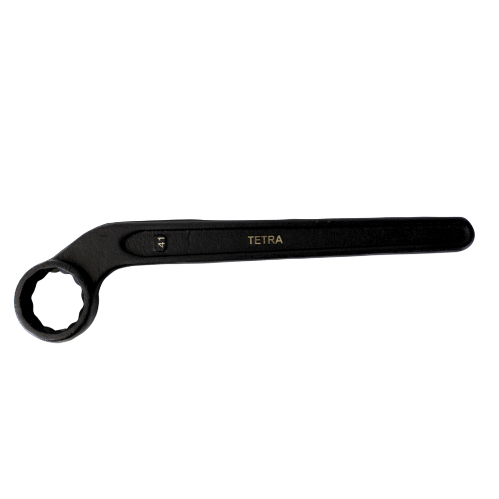 TETRA Ringsleutel plat gebogen 41 mm. 12-Kant. IMPA 610670