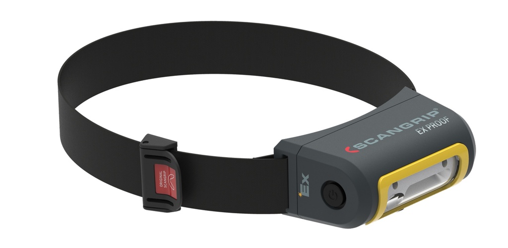 Scangrip, Ex View, Rechargeable ATEX LED headlamp, certified for zone 2, 22, IMPA 330618