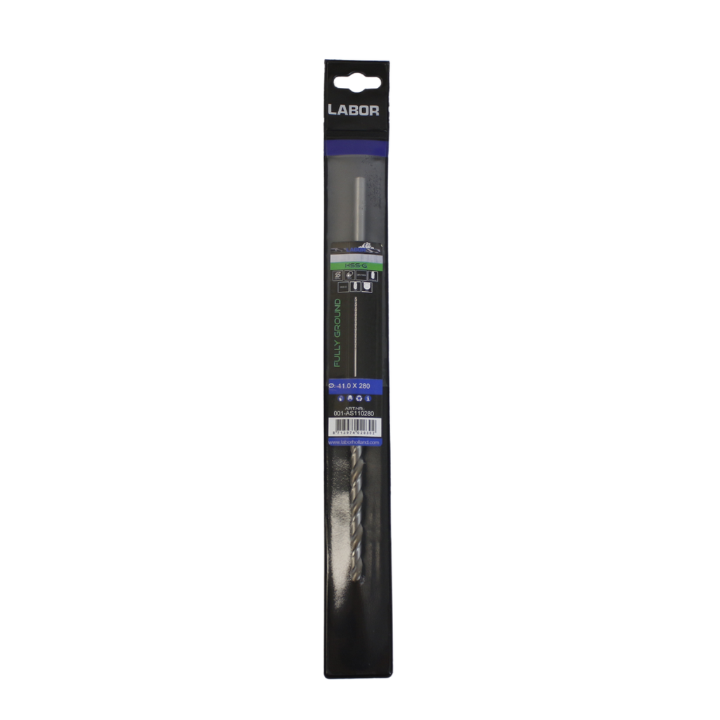 Labor Twist Drill Long HSS- Fully ground with splitpoint 11.0X195/280MM, DIN1869. IMPA 630421